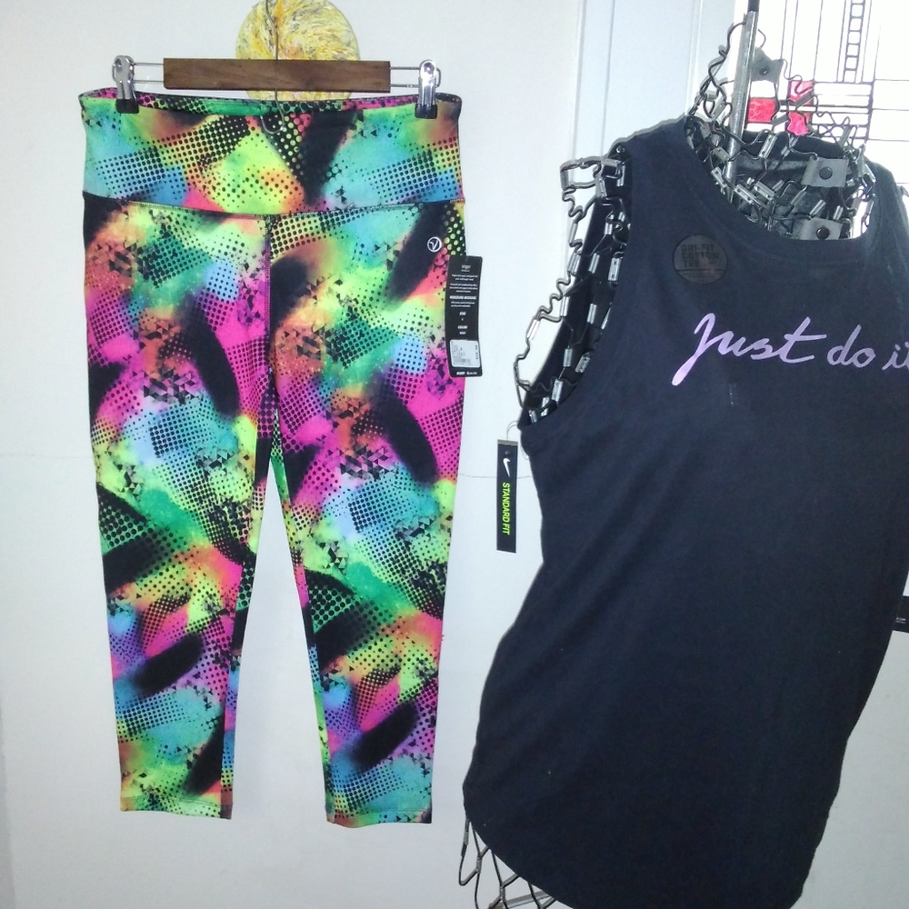 Just Do It Shirt and Athletic Pants